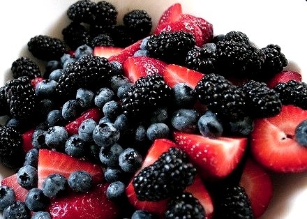 Blackberry, Strawberry, Fruit