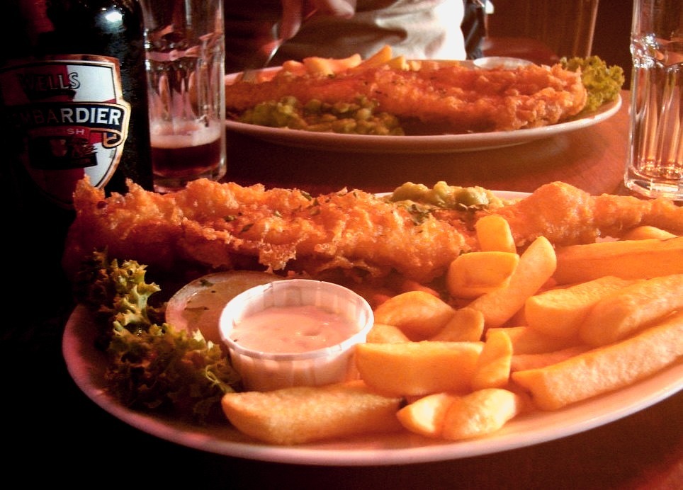 Fish and chips!!! (by morgante.rossella)