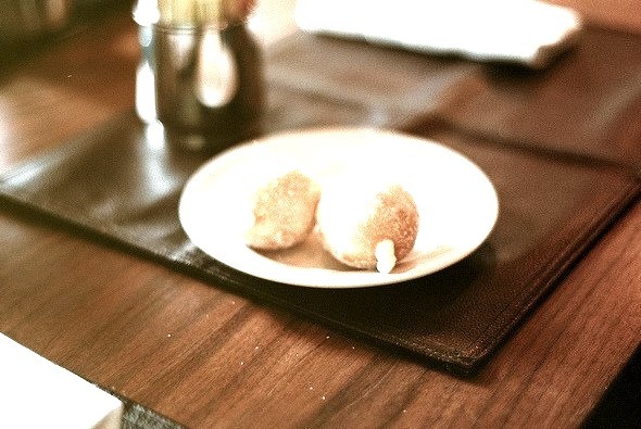 bomboloni with crema maialino by naftels on Flickr.