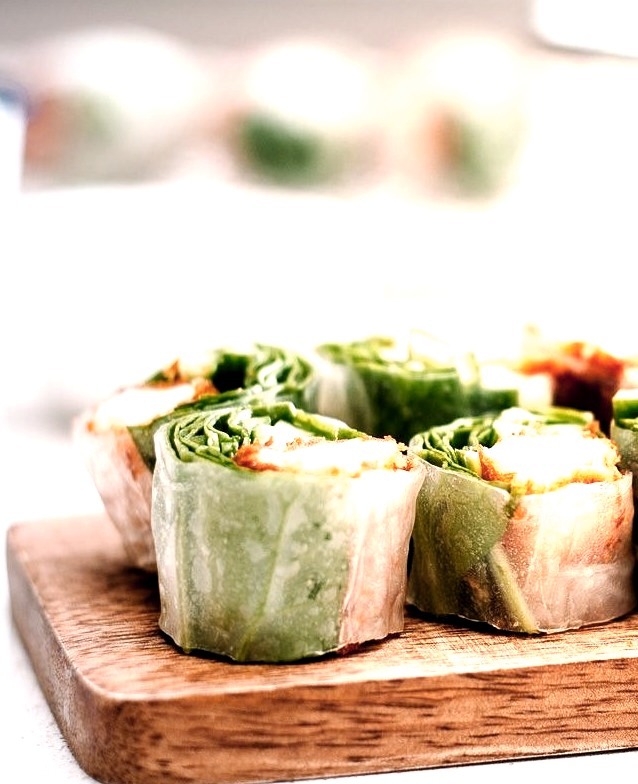 Tonkatsu Salad Roll