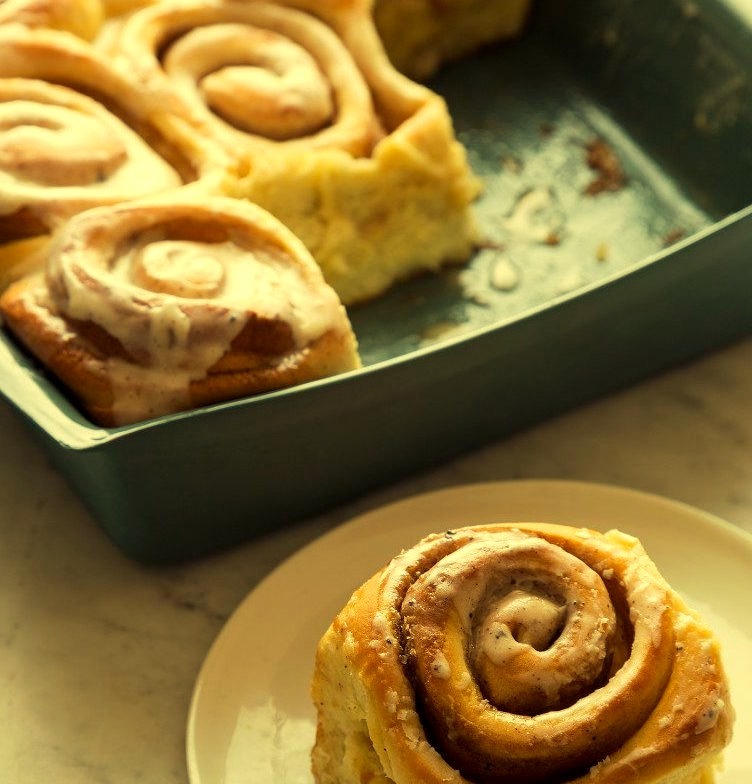 Browned Butter Cinnamon Rolls