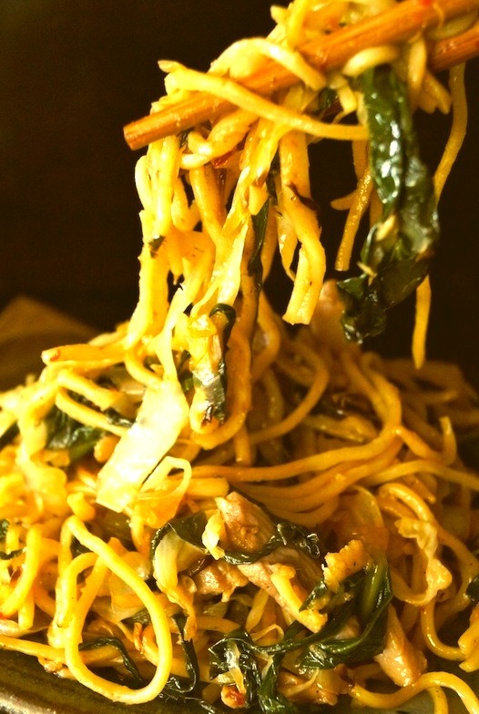 chile spiced Chinese noodles